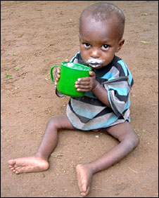 Young boy at Bisidimo hospital 